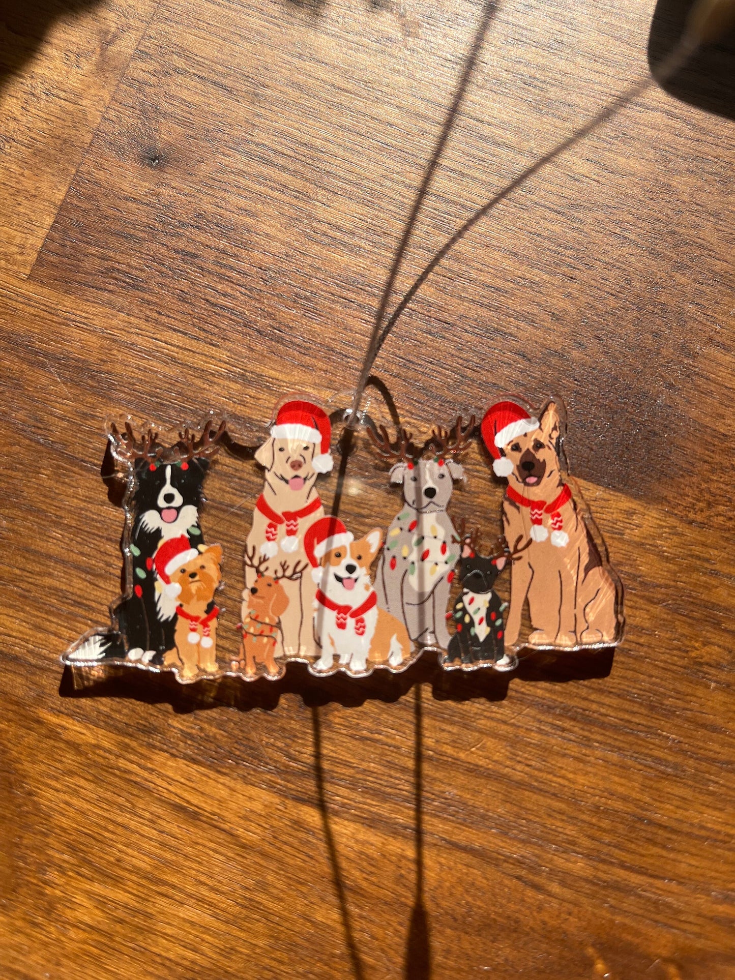 Christmas Dogs Ornament