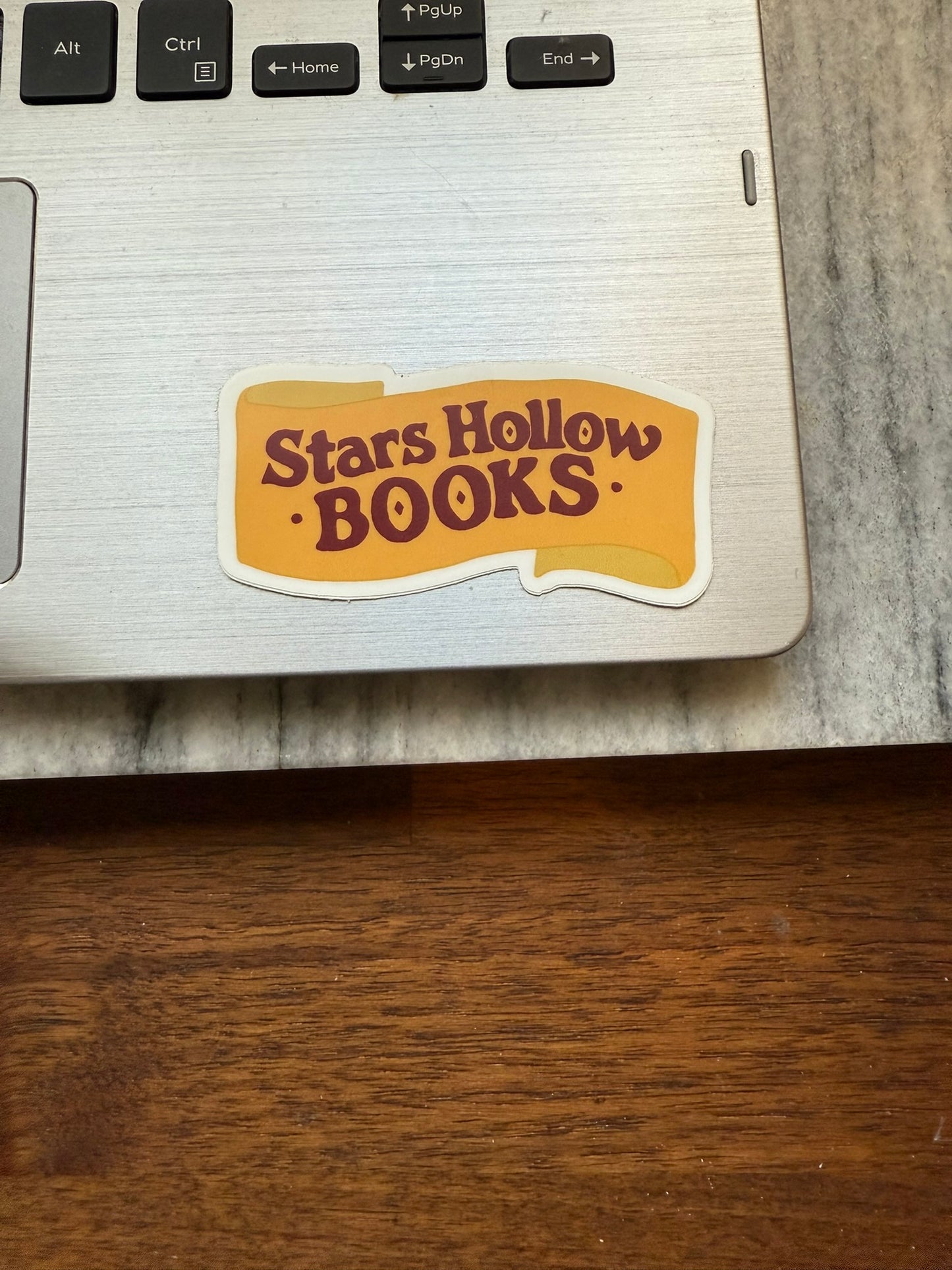 Stars Hollow Books Waterproof Vinyl Sticker