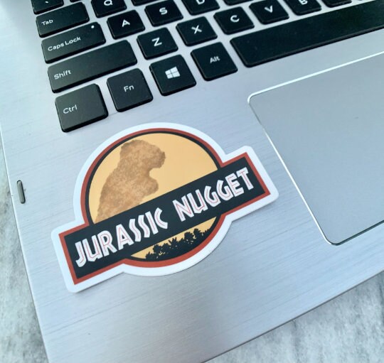 Jurassic Nugget Waterproof Vinyl Sticker