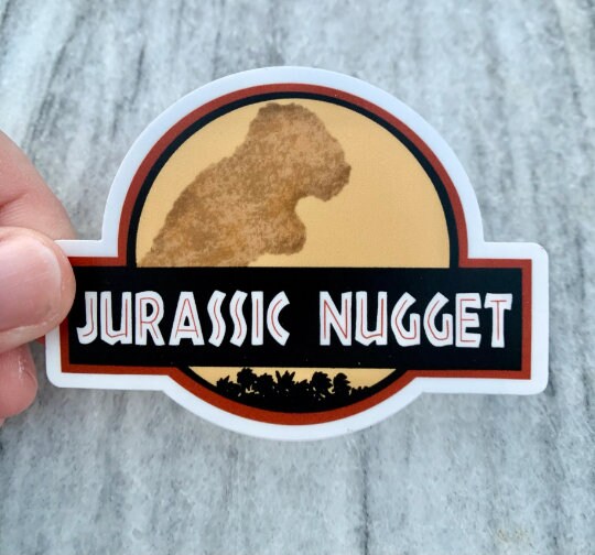 Jurassic Nugget Waterproof Vinyl Sticker
