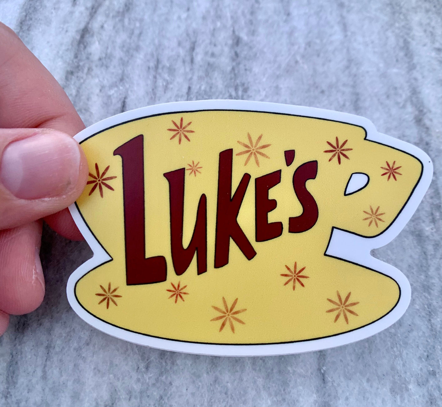 Luke's Waterproof Vinyl Sticker
