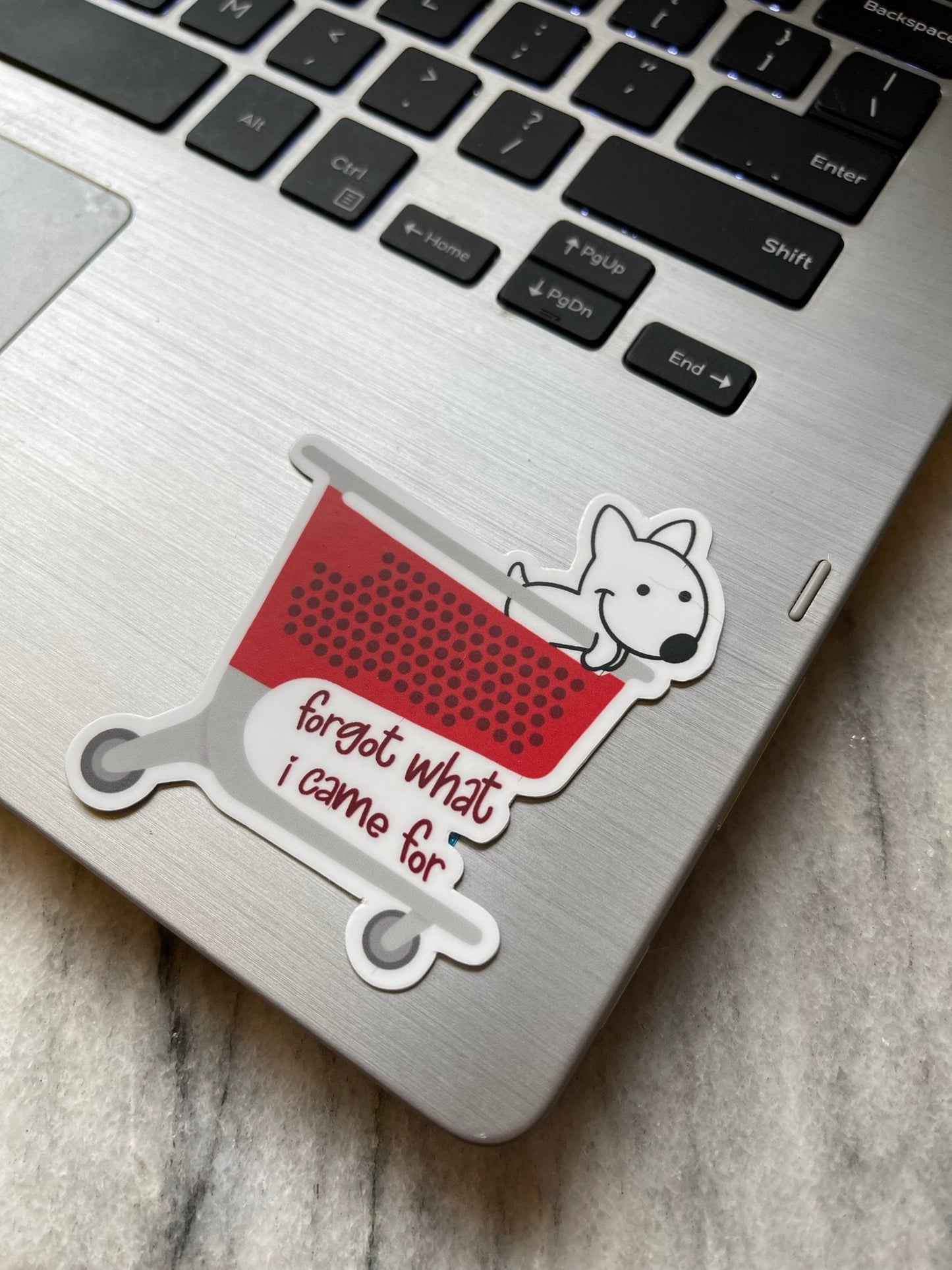 Shopping Cart Sticker