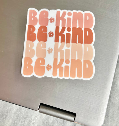 Be Kind Waterproof Vinyl Sticker