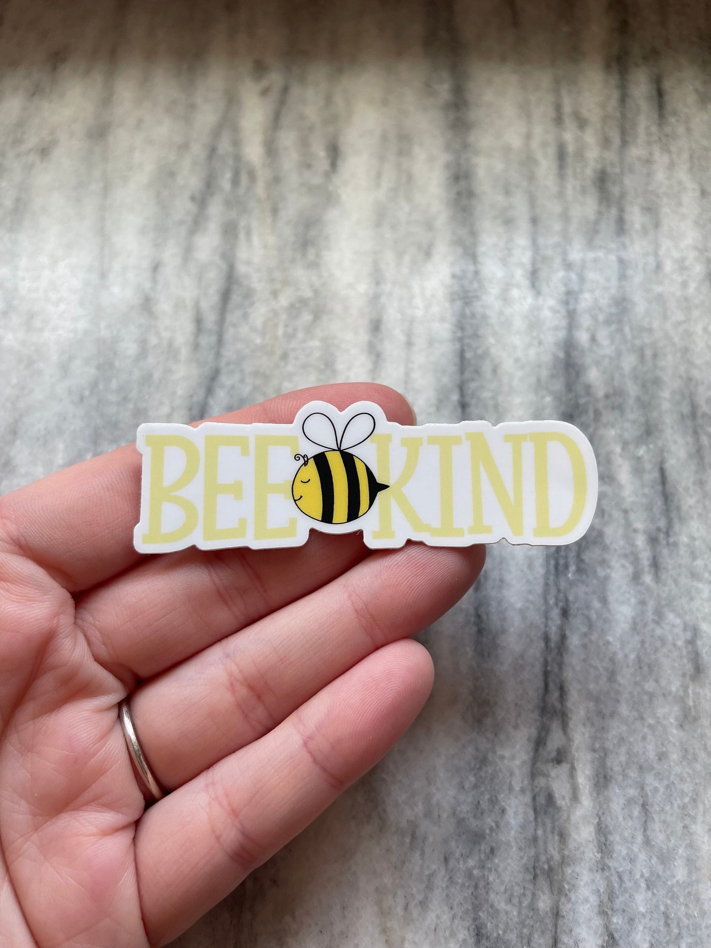 Bee Kind Waterproof Vinyl Sticker