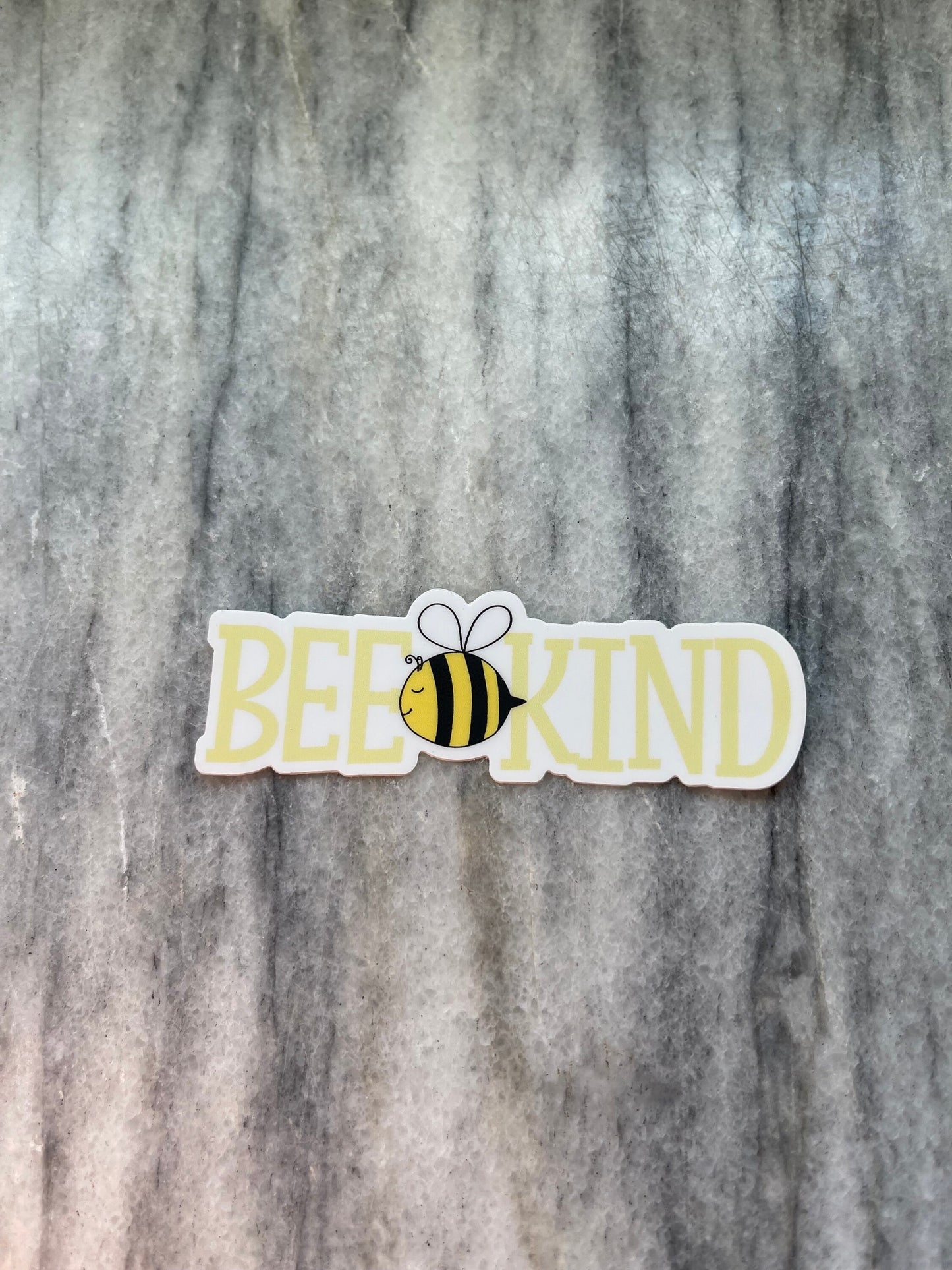 Bee Kind Waterproof Vinyl Sticker