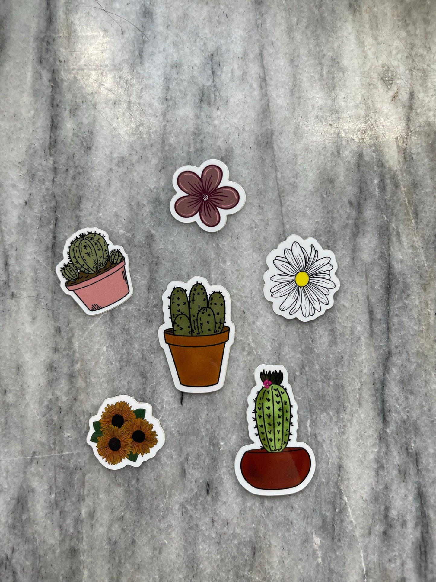 Botanical Mini Sticker Pack (6 Mini Stickers)