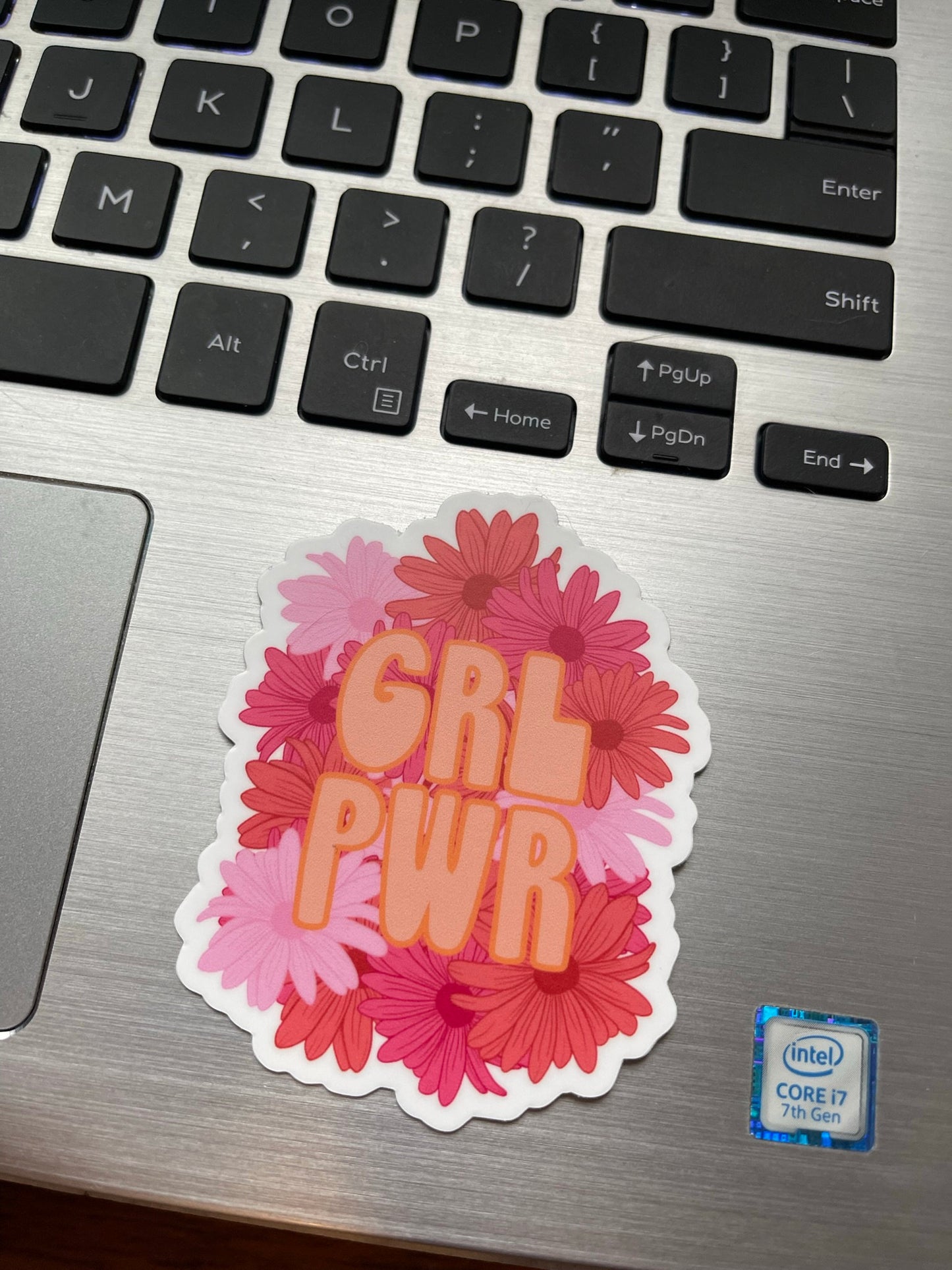 GRL PWR Waterproof Vinyl Sticker