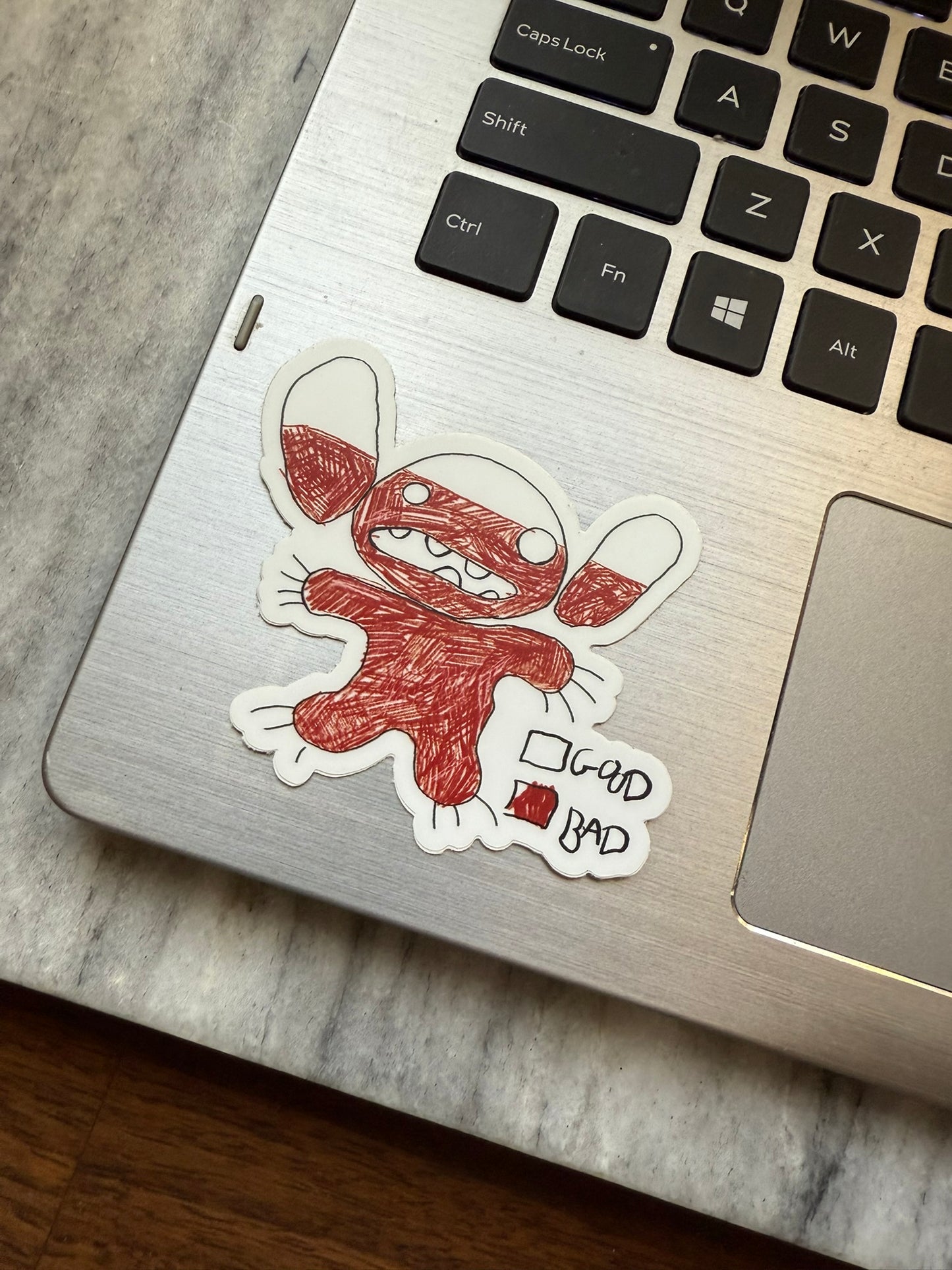 Bad Stitch Waterproof Vinyl Sticker