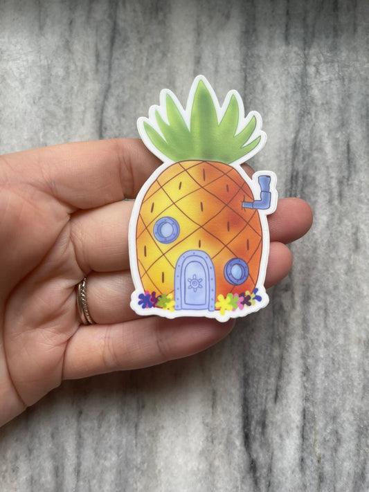 Pineapple House Watetrproof Vinyl Sticker