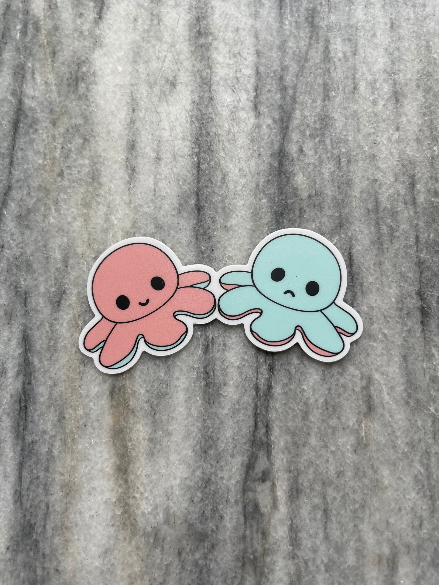 Mood Octopus Waterproof Vinyl Sticker