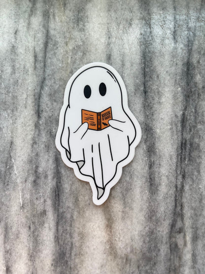 Reading Ghost Waterproof Vinyl Sticker