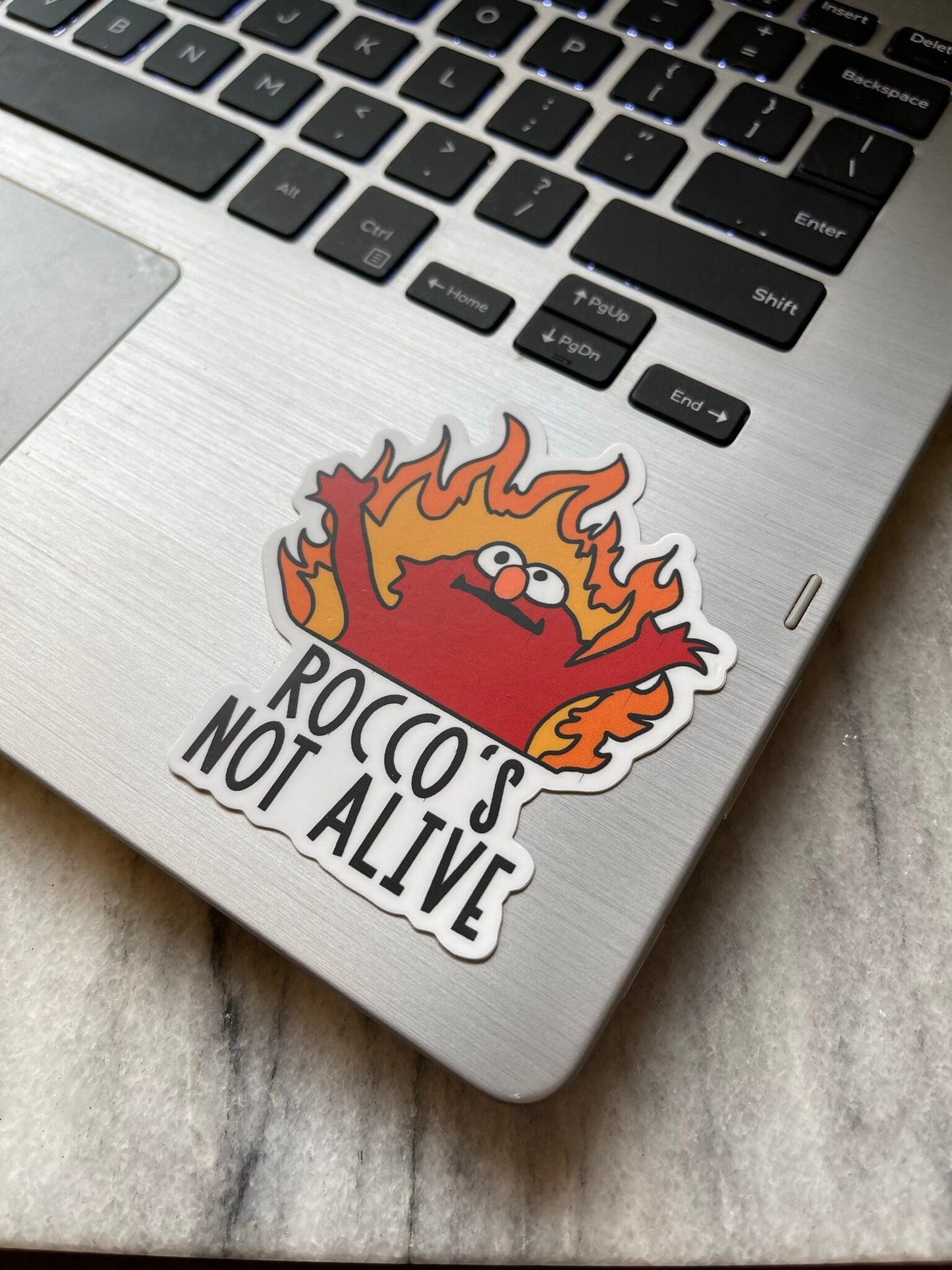 Rocco's Not Alive Sticker