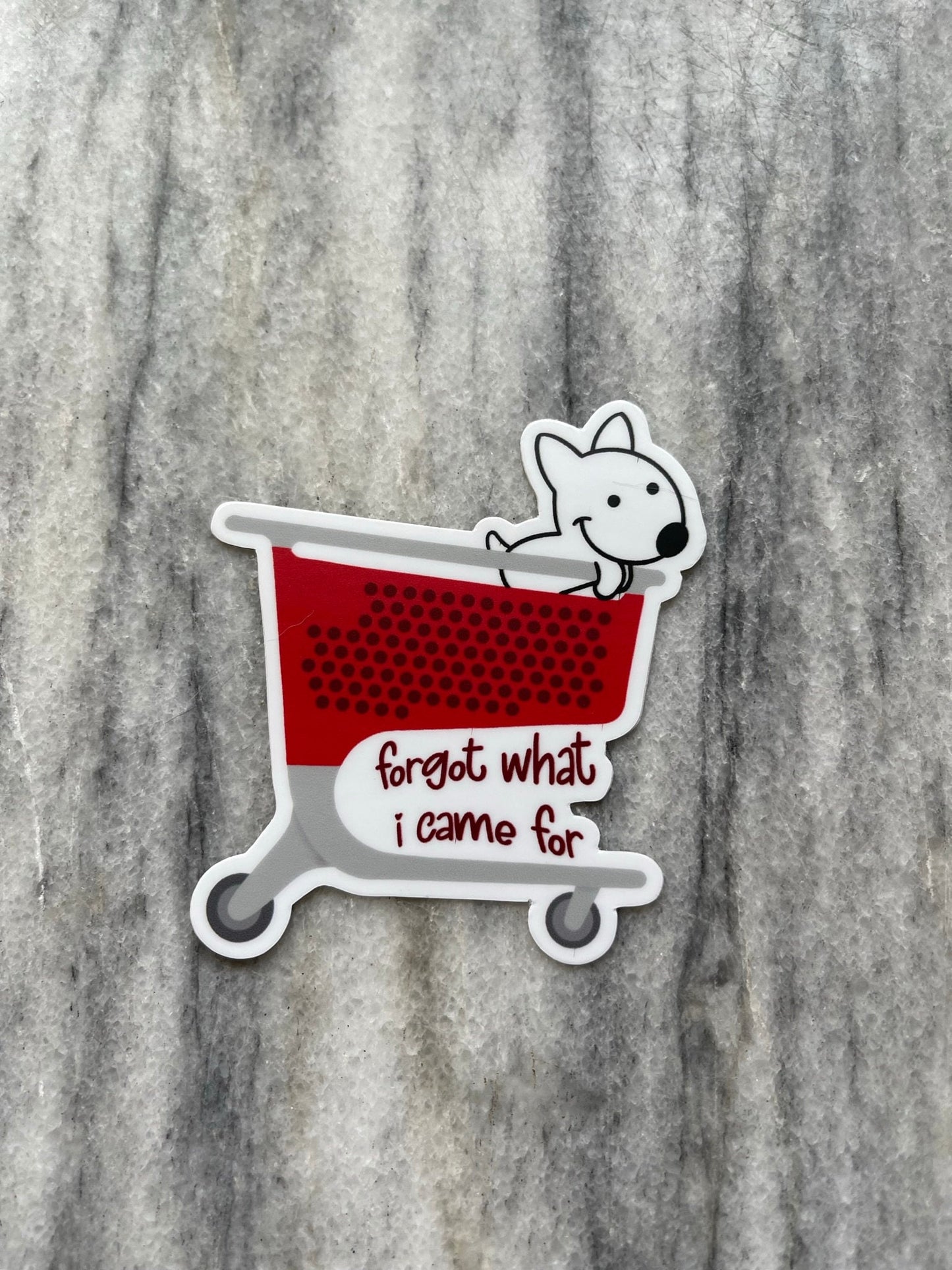 Shopping Cart Sticker