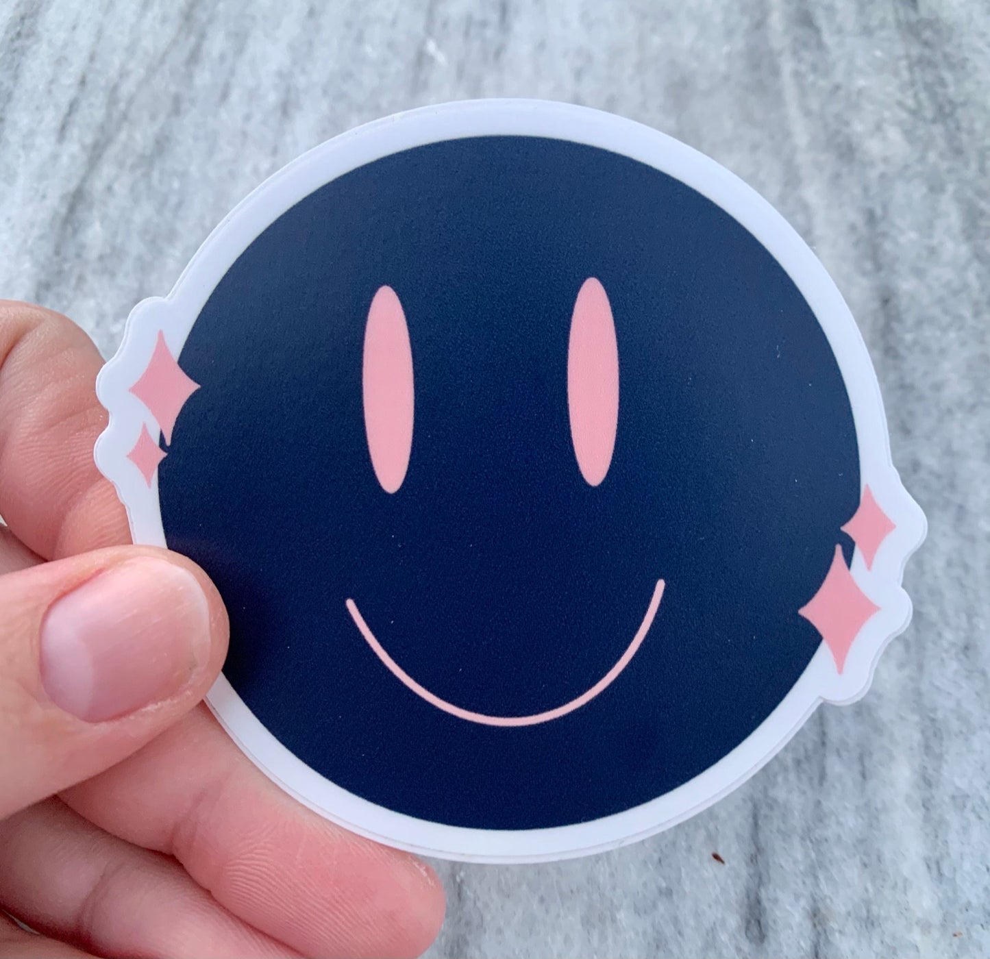 Smiley Face Sticker