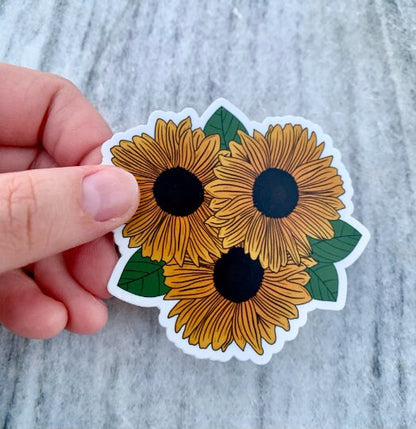 Sunflower Sticker