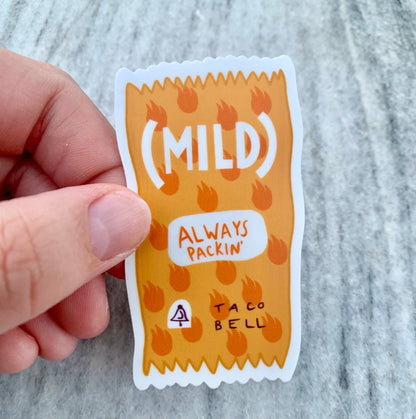 Taco Bell Mild Sauce Packet Sticker