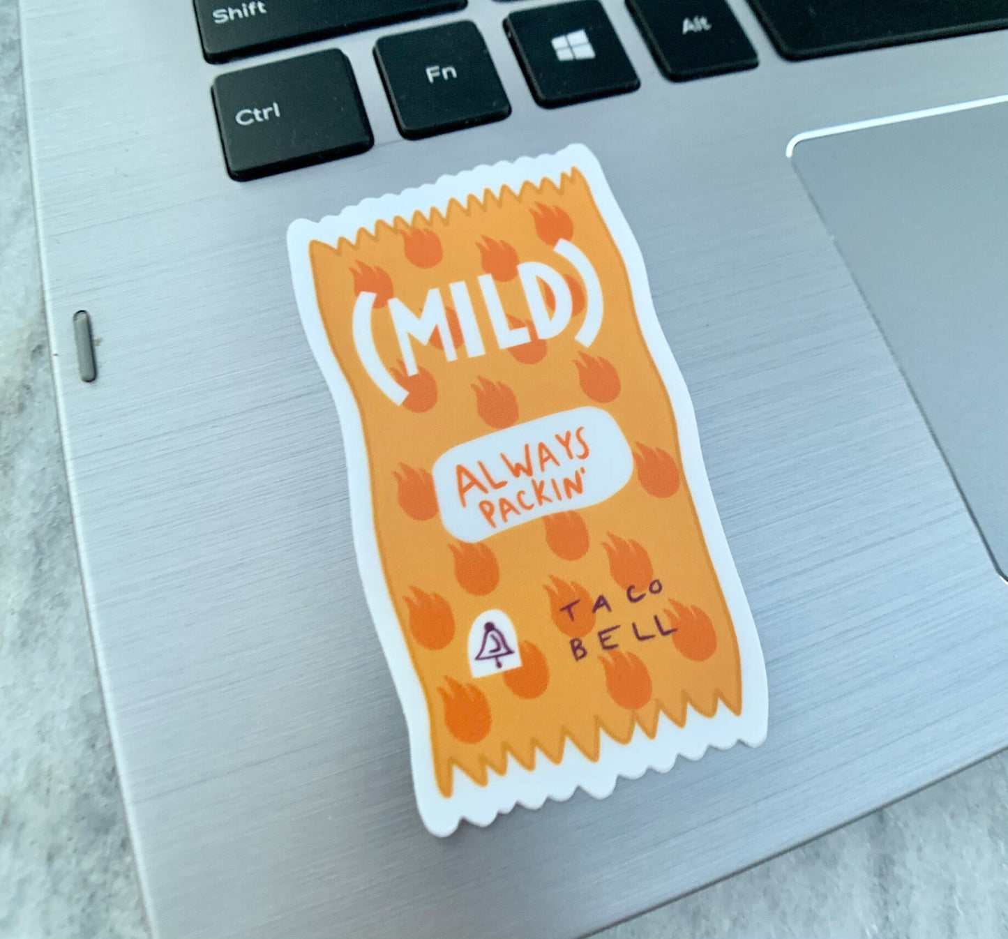 Taco Bell Mild Sauce Packet Sticker