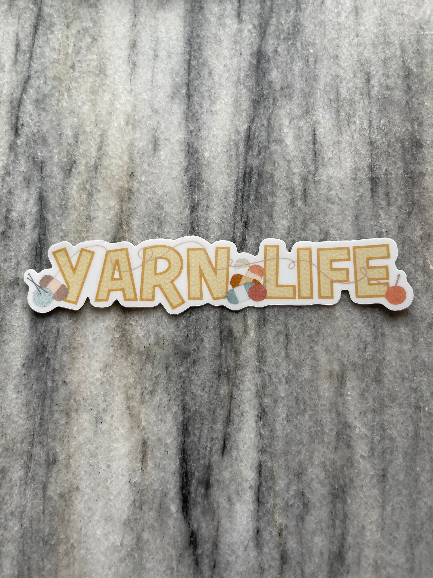 Yarn Life Sticker