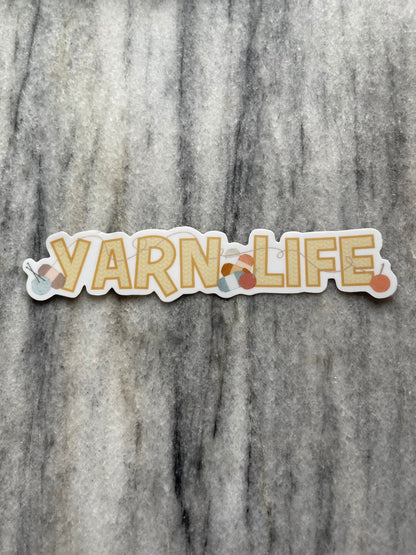 Yarn Life Sticker