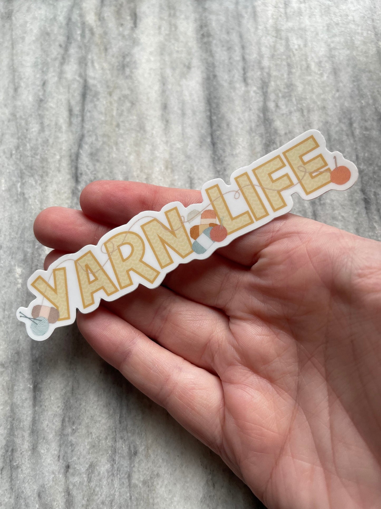 Yarn Life Sticker